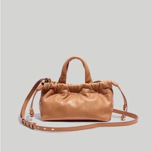 Madewell The Piazza Mini Crossbody Bag in timber beam